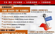 SEMINÁRIO : " 100 ANOS DE SAMBA"